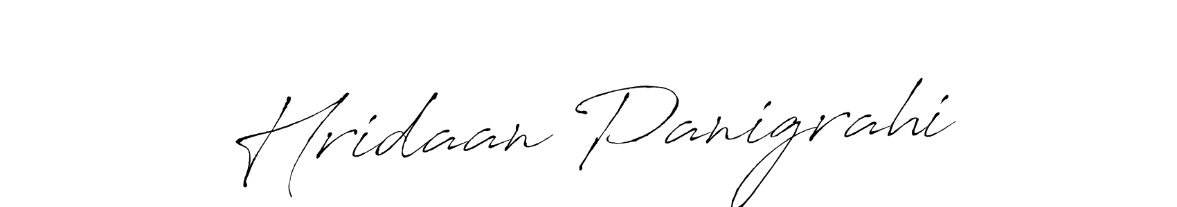 You should practise on your own different ways (Antro_Vectra) to write your name (Hridaan Panigrahi) in signature. don't let someone else do it for you. Hridaan Panigrahi signature style 6 images and pictures png