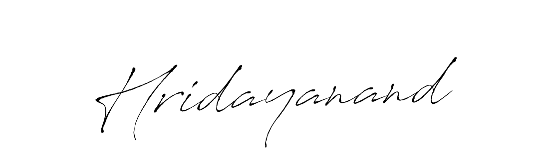 Use a signature maker to create a handwritten signature online. With this signature software, you can design (Antro_Vectra) your own signature for name Hridayanand. Hridayanand signature style 6 images and pictures png