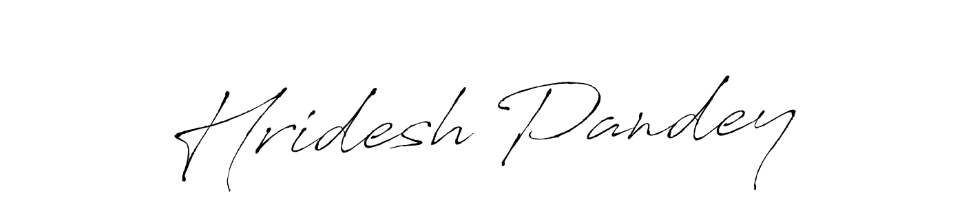 It looks lik you need a new signature style for name Hridesh Pandey. Design unique handwritten (Antro_Vectra) signature with our free signature maker in just a few clicks. Hridesh Pandey signature style 6 images and pictures png