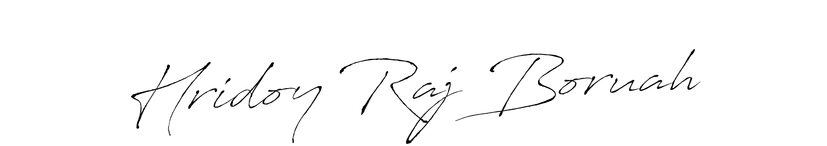 Also we have Hridoy Raj Boruah name is the best signature style. Create professional handwritten signature collection using Antro_Vectra autograph style. Hridoy Raj Boruah signature style 6 images and pictures png