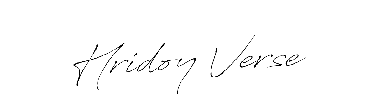Hridoy Verse stylish signature style. Best Handwritten Sign (Antro_Vectra) for my name. Handwritten Signature Collection Ideas for my name Hridoy Verse. Hridoy Verse signature style 6 images and pictures png