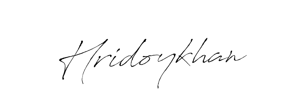 The best way (Antro_Vectra) to make a short signature is to pick only two or three words in your name. The name Hridoykhan include a total of six letters. For converting this name. Hridoykhan signature style 6 images and pictures png