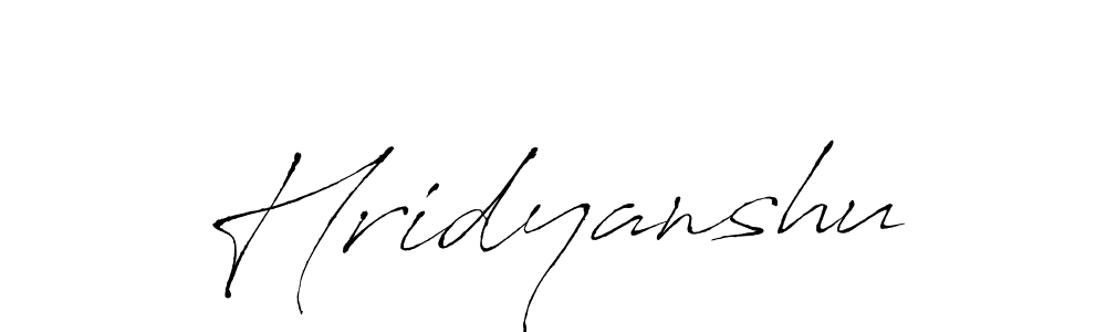 How to make Hridyanshu name signature. Use Antro_Vectra style for creating short signs online. This is the latest handwritten sign. Hridyanshu signature style 6 images and pictures png