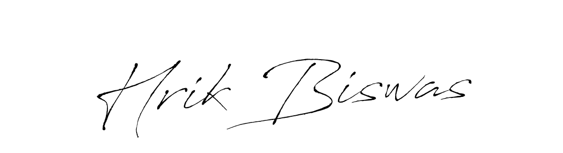 Similarly Antro_Vectra is the best handwritten signature design. Signature creator online .You can use it as an online autograph creator for name Hrik Biswas. Hrik Biswas signature style 6 images and pictures png