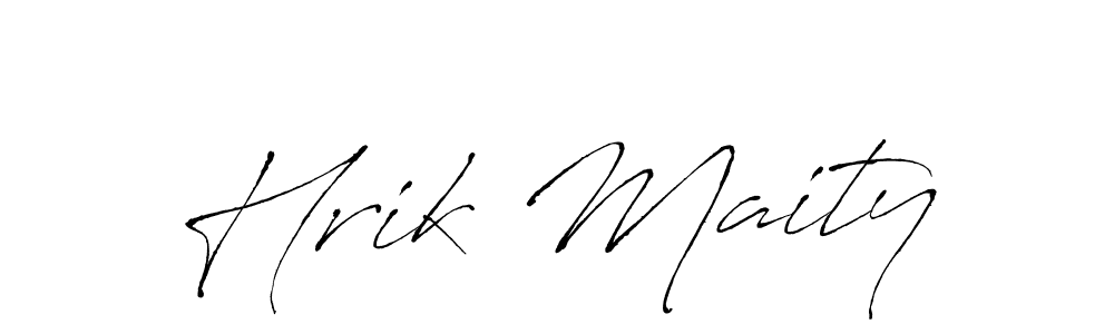 Once you've used our free online signature maker to create your best signature Antro_Vectra style, it's time to enjoy all of the benefits that Hrik Maity name signing documents. Hrik Maity signature style 6 images and pictures png
