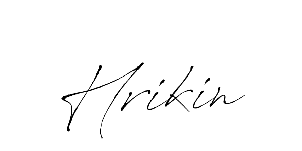 Create a beautiful signature design for name Hrikin. With this signature (Antro_Vectra) fonts, you can make a handwritten signature for free. Hrikin signature style 6 images and pictures png