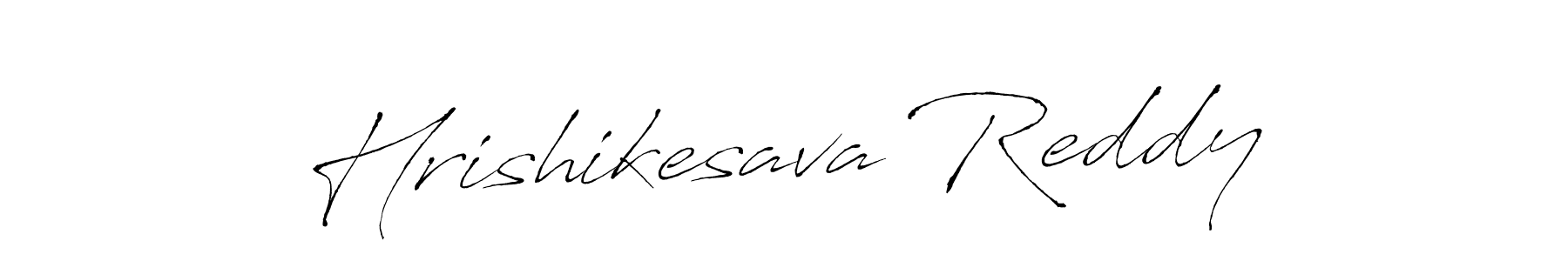 Antro_Vectra is a professional signature style that is perfect for those who want to add a touch of class to their signature. It is also a great choice for those who want to make their signature more unique. Get Hrishikesava Reddy name to fancy signature for free. Hrishikesava Reddy signature style 6 images and pictures png