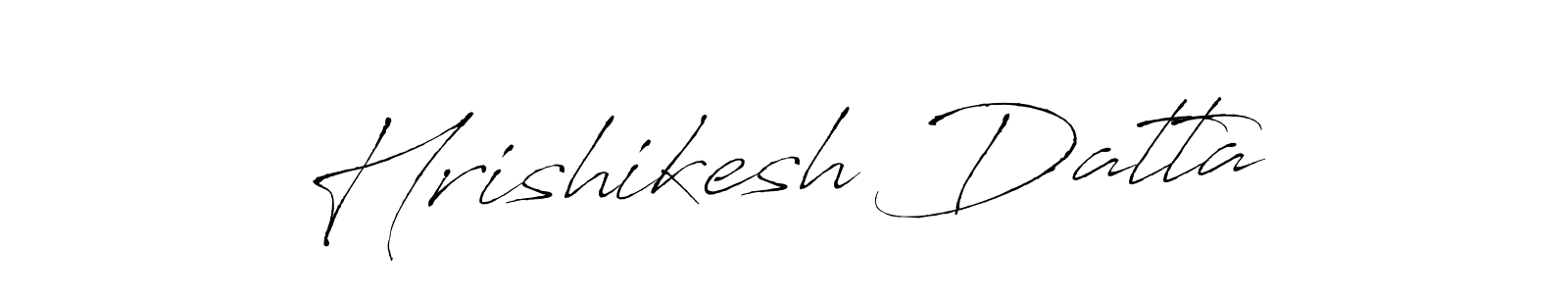 Create a beautiful signature design for name Hrishikesh Datta. With this signature (Antro_Vectra) fonts, you can make a handwritten signature for free. Hrishikesh Datta signature style 6 images and pictures png