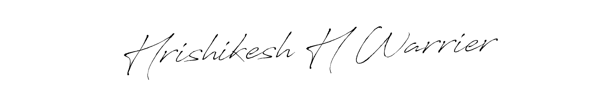 See photos of Hrishikesh H Warrier official signature by Spectra . Check more albums & portfolios. Read reviews & check more about Antro_Vectra font. Hrishikesh H Warrier signature style 6 images and pictures png
