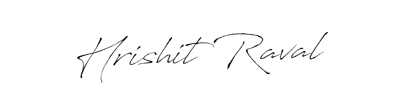 How to make Hrishit Raval signature? Antro_Vectra is a professional autograph style. Create handwritten signature for Hrishit Raval name. Hrishit Raval signature style 6 images and pictures png