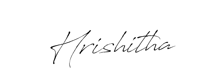 Design your own signature with our free online signature maker. With this signature software, you can create a handwritten (Antro_Vectra) signature for name Hrishitha. Hrishitha signature style 6 images and pictures png