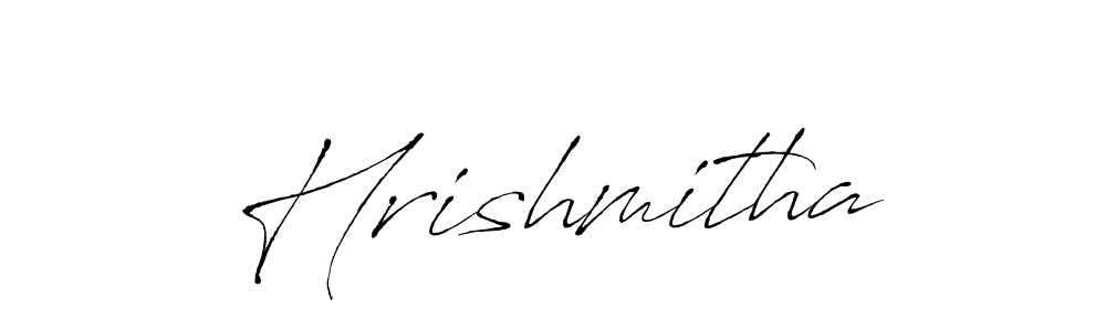 Antro_Vectra is a professional signature style that is perfect for those who want to add a touch of class to their signature. It is also a great choice for those who want to make their signature more unique. Get Hrishmitha name to fancy signature for free. Hrishmitha signature style 6 images and pictures png