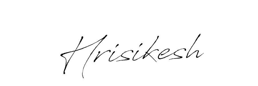 How to make Hrisikesh name signature. Use Antro_Vectra style for creating short signs online. This is the latest handwritten sign. Hrisikesh signature style 6 images and pictures png
