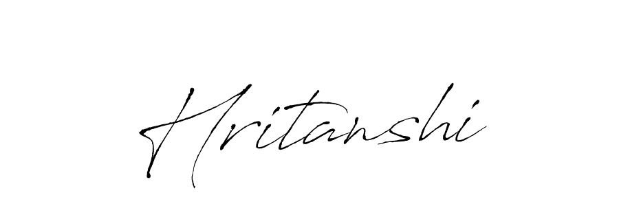 Antro_Vectra is a professional signature style that is perfect for those who want to add a touch of class to their signature. It is also a great choice for those who want to make their signature more unique. Get Hritanshi name to fancy signature for free. Hritanshi signature style 6 images and pictures png