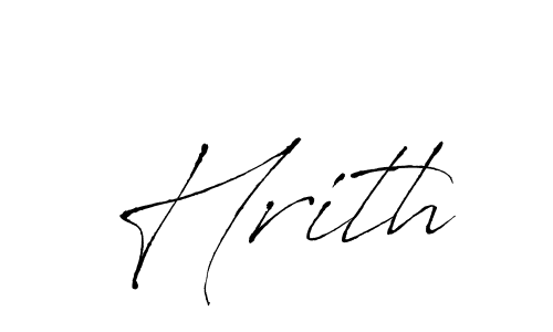 Similarly Antro_Vectra is the best handwritten signature design. Signature creator online .You can use it as an online autograph creator for name Hrith. Hrith signature style 6 images and pictures png