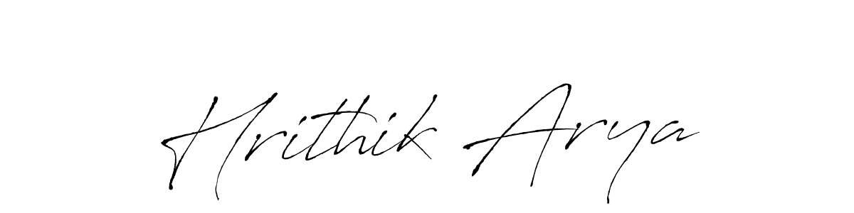 Similarly Antro_Vectra is the best handwritten signature design. Signature creator online .You can use it as an online autograph creator for name Hrithik Arya. Hrithik Arya signature style 6 images and pictures png