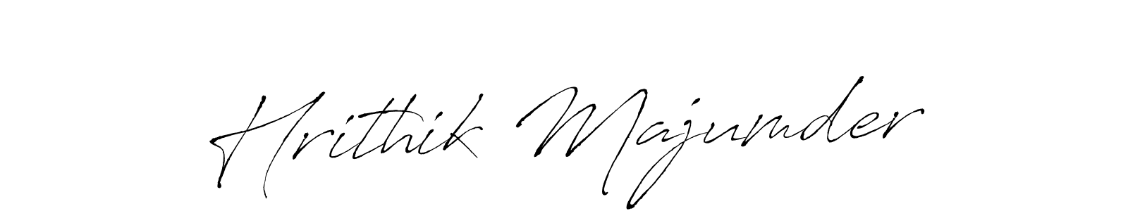 Use a signature maker to create a handwritten signature online. With this signature software, you can design (Antro_Vectra) your own signature for name Hrithik Majumder. Hrithik Majumder signature style 6 images and pictures png