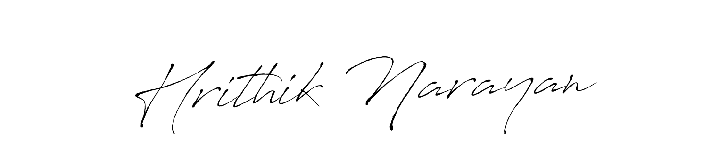 You can use this online signature creator to create a handwritten signature for the name Hrithik Narayan. This is the best online autograph maker. Hrithik Narayan signature style 6 images and pictures png