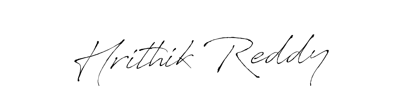 Hrithik Reddy stylish signature style. Best Handwritten Sign (Antro_Vectra) for my name. Handwritten Signature Collection Ideas for my name Hrithik Reddy. Hrithik Reddy signature style 6 images and pictures png