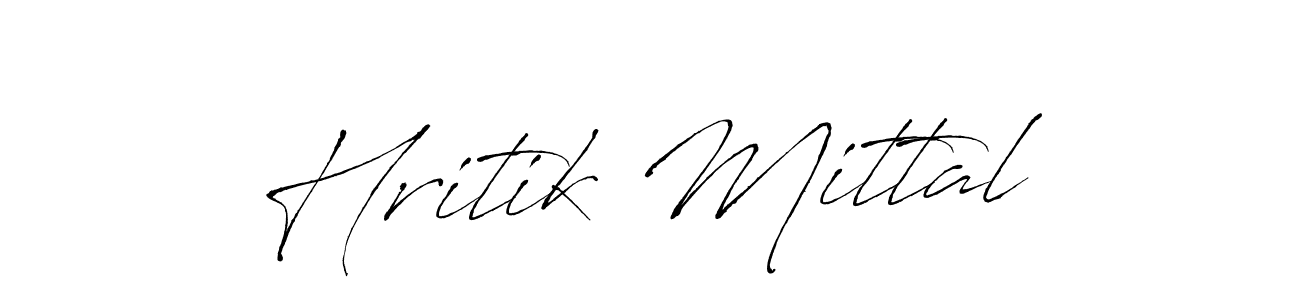 How to Draw Hritik Mittal signature style? Antro_Vectra is a latest design signature styles for name Hritik Mittal. Hritik Mittal signature style 6 images and pictures png