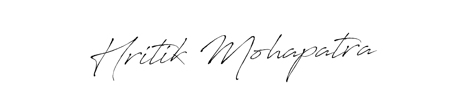 It looks lik you need a new signature style for name Hritik Mohapatra. Design unique handwritten (Antro_Vectra) signature with our free signature maker in just a few clicks. Hritik Mohapatra signature style 6 images and pictures png