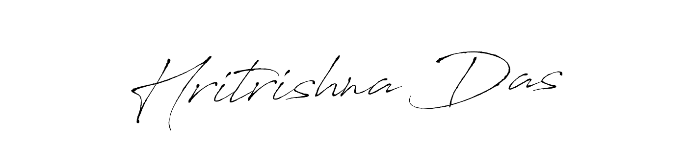 Create a beautiful signature design for name Hritrishna Das. With this signature (Antro_Vectra) fonts, you can make a handwritten signature for free. Hritrishna Das signature style 6 images and pictures png