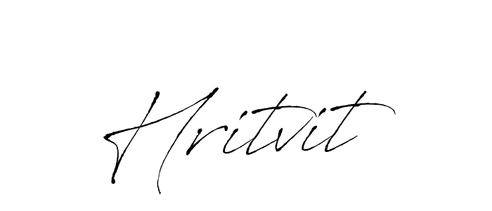 Hritvit stylish signature style. Best Handwritten Sign (Antro_Vectra) for my name. Handwritten Signature Collection Ideas for my name Hritvit. Hritvit signature style 6 images and pictures png