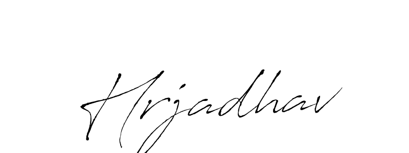 The best way (Antro_Vectra) to make a short signature is to pick only two or three words in your name. The name Hrjadhav include a total of six letters. For converting this name. Hrjadhav signature style 6 images and pictures png