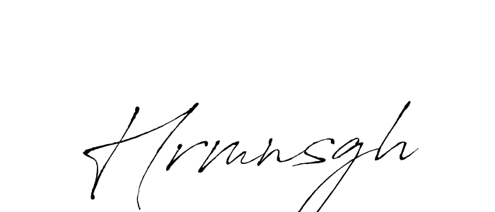 You should practise on your own different ways (Antro_Vectra) to write your name (Hrmnsgh) in signature. don't let someone else do it for you. Hrmnsgh signature style 6 images and pictures png