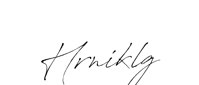 You should practise on your own different ways (Antro_Vectra) to write your name (Hrniklg) in signature. don't let someone else do it for you. Hrniklg signature style 6 images and pictures png