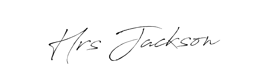 Make a beautiful signature design for name Hrs Jackson. With this signature (Antro_Vectra) style, you can create a handwritten signature for free. Hrs Jackson signature style 6 images and pictures png