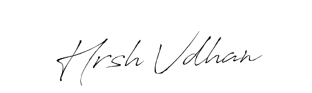 You should practise on your own different ways (Antro_Vectra) to write your name (Hrsh Vdhan) in signature. don't let someone else do it for you. Hrsh Vdhan signature style 6 images and pictures png