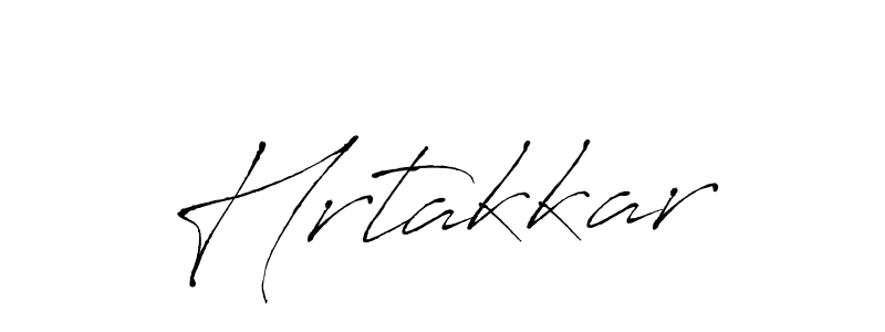 Make a beautiful signature design for name Hrtakkar. With this signature (Antro_Vectra) style, you can create a handwritten signature for free. Hrtakkar signature style 6 images and pictures png