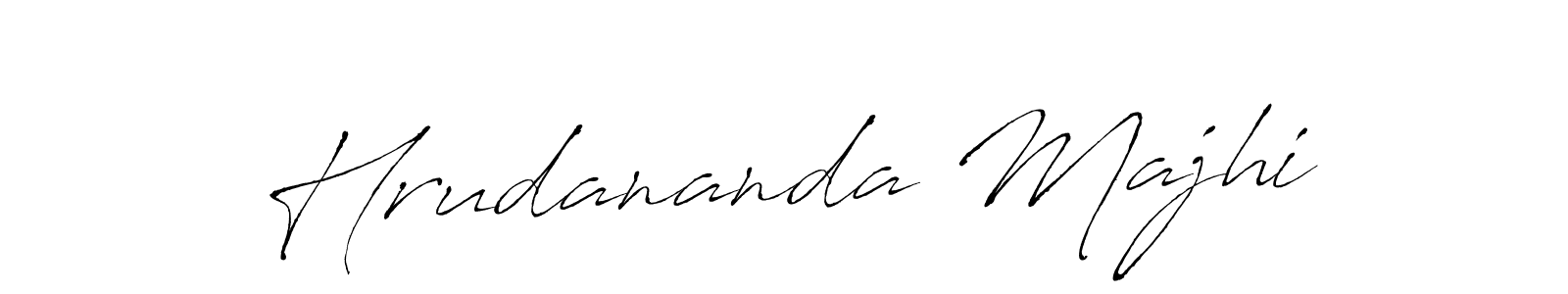 Antro_Vectra is a professional signature style that is perfect for those who want to add a touch of class to their signature. It is also a great choice for those who want to make their signature more unique. Get Hrudananda Majhi name to fancy signature for free. Hrudananda Majhi signature style 6 images and pictures png