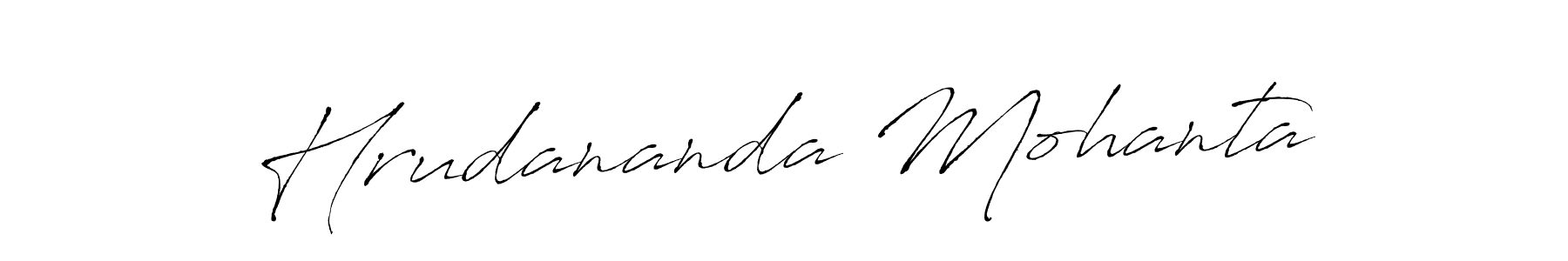You should practise on your own different ways (Antro_Vectra) to write your name (Hrudananda Mohanta) in signature. don't let someone else do it for you. Hrudananda Mohanta signature style 6 images and pictures png