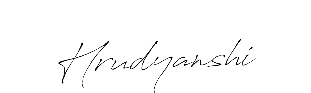 You can use this online signature creator to create a handwritten signature for the name Hrudyanshi. This is the best online autograph maker. Hrudyanshi signature style 6 images and pictures png