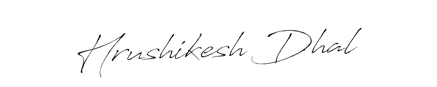 Design your own signature with our free online signature maker. With this signature software, you can create a handwritten (Antro_Vectra) signature for name Hrushikesh Dhal. Hrushikesh Dhal signature style 6 images and pictures png
