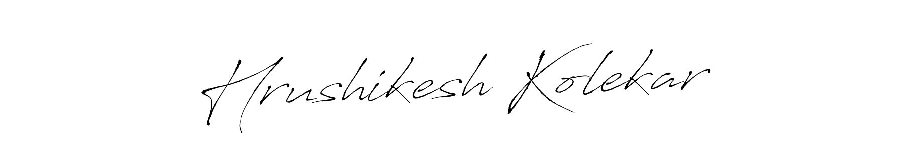 Similarly Antro_Vectra is the best handwritten signature design. Signature creator online .You can use it as an online autograph creator for name Hrushikesh Kolekar. Hrushikesh Kolekar signature style 6 images and pictures png