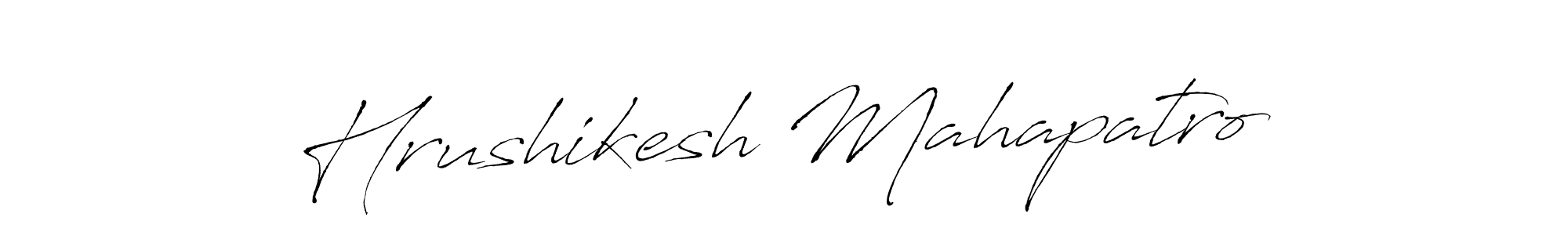 It looks lik you need a new signature style for name Hrushikesh Mahapatro. Design unique handwritten (Antro_Vectra) signature with our free signature maker in just a few clicks. Hrushikesh Mahapatro signature style 6 images and pictures png