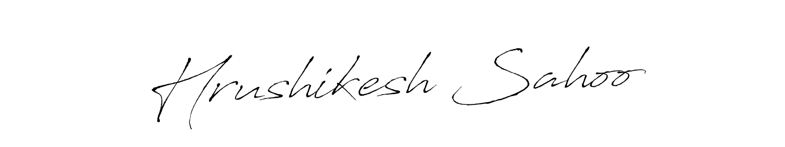 Also we have Hrushikesh Sahoo name is the best signature style. Create professional handwritten signature collection using Antro_Vectra autograph style. Hrushikesh Sahoo signature style 6 images and pictures png