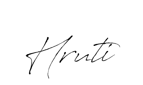 Also we have Hruti name is the best signature style. Create professional handwritten signature collection using Antro_Vectra autograph style. Hruti signature style 6 images and pictures png