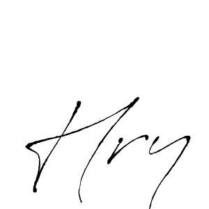 Also we have Hry name is the best signature style. Create professional handwritten signature collection using Antro_Vectra autograph style. Hry signature style 6 images and pictures png