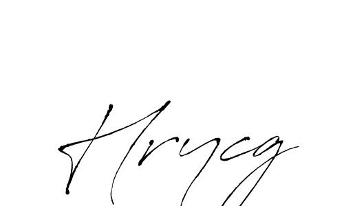 Design your own signature with our free online signature maker. With this signature software, you can create a handwritten (Antro_Vectra) signature for name Hrycg. Hrycg signature style 6 images and pictures png