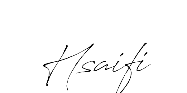 Also You can easily find your signature by using the search form. We will create Hsaifi name handwritten signature images for you free of cost using Antro_Vectra sign style. Hsaifi signature style 6 images and pictures png
