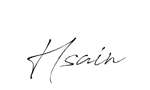 You should practise on your own different ways (Antro_Vectra) to write your name (Hsain) in signature. don't let someone else do it for you. Hsain signature style 6 images and pictures png