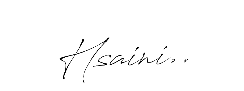 if you are searching for the best signature style for your name Hsaini... so please give up your signature search. here we have designed multiple signature styles  using Antro_Vectra. Hsaini.. signature style 6 images and pictures png