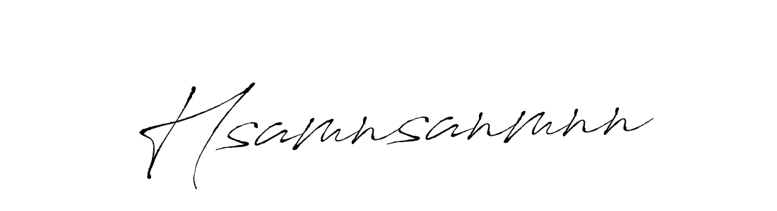 Use a signature maker to create a handwritten signature online. With this signature software, you can design (Antro_Vectra) your own signature for name Hsamnsanmnn. Hsamnsanmnn signature style 6 images and pictures png
