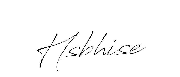 Use a signature maker to create a handwritten signature online. With this signature software, you can design (Antro_Vectra) your own signature for name Hsbhise. Hsbhise signature style 6 images and pictures png