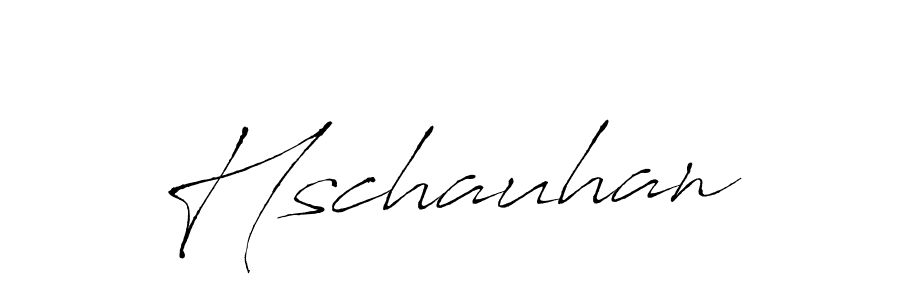 Also we have Hschauhan name is the best signature style. Create professional handwritten signature collection using Antro_Vectra autograph style. Hschauhan signature style 6 images and pictures png