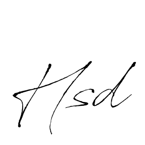 Make a beautiful signature design for name Hsd. Use this online signature maker to create a handwritten signature for free. Hsd signature style 6 images and pictures png